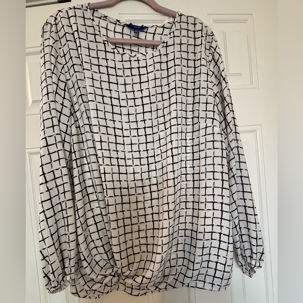 Long sleeve blouse